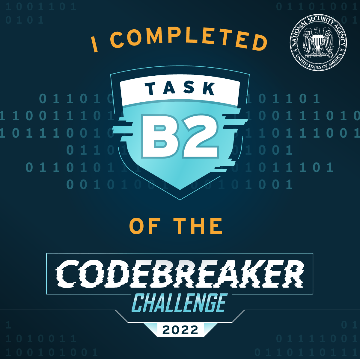 Task B2 Badge